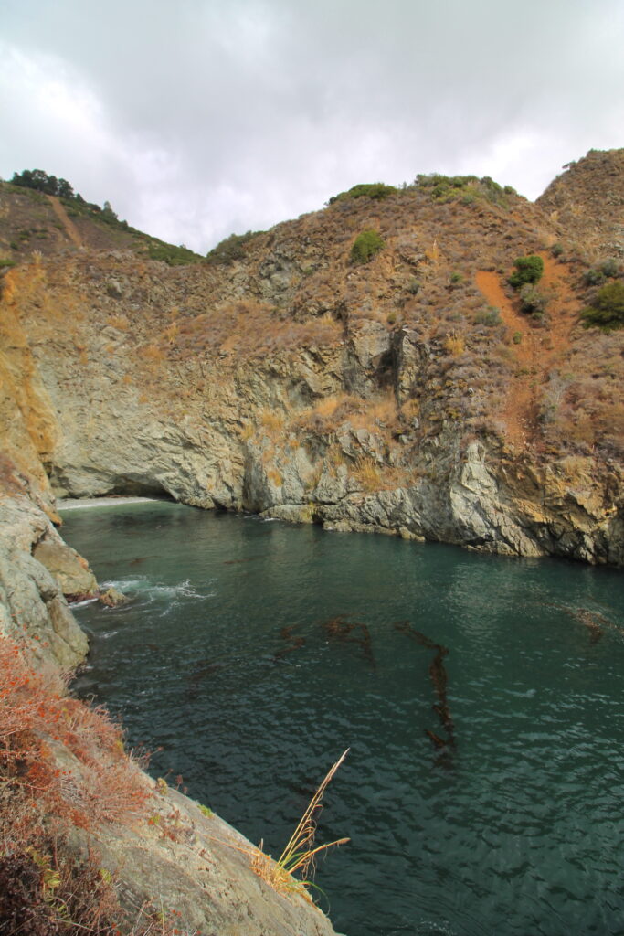 Partington Cove in Big Sur