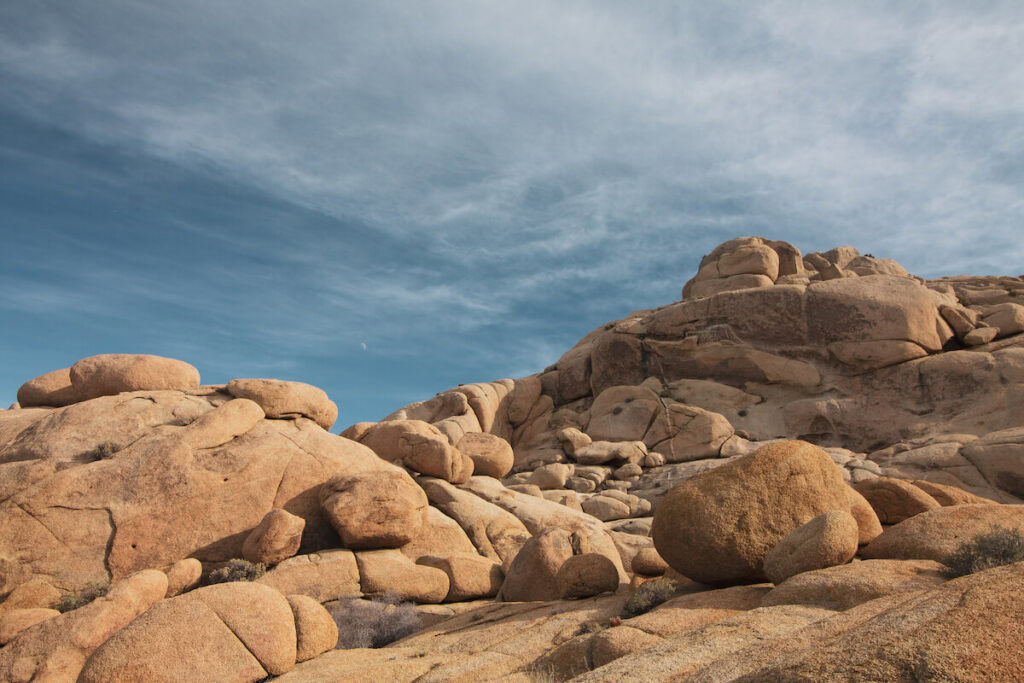 Boulders at Jumbo Rocks in Joshua Tree National Park