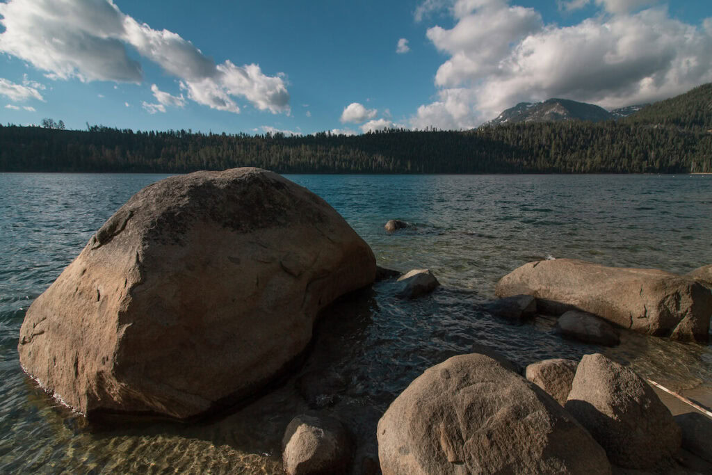 View of Emerald Bay from Rubicon Trail