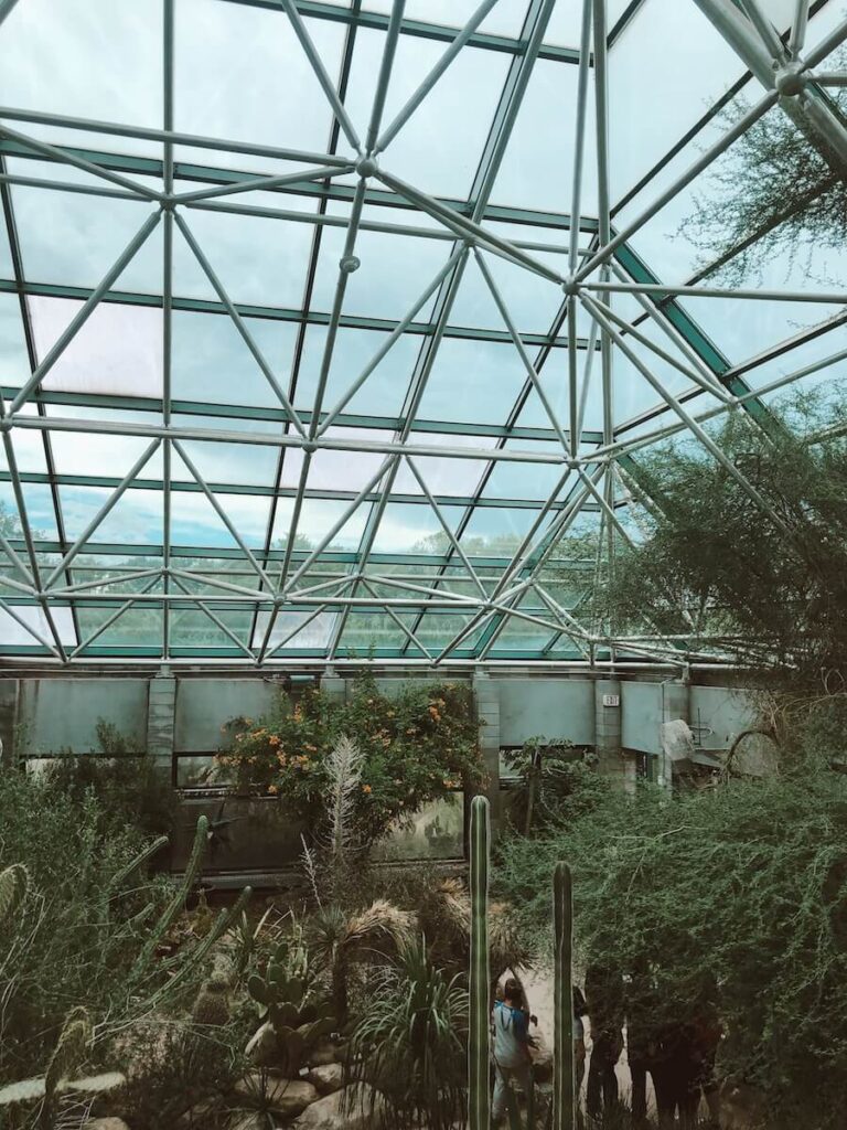 Greenhouse at BioPark Botanic Garden in Albuquerque