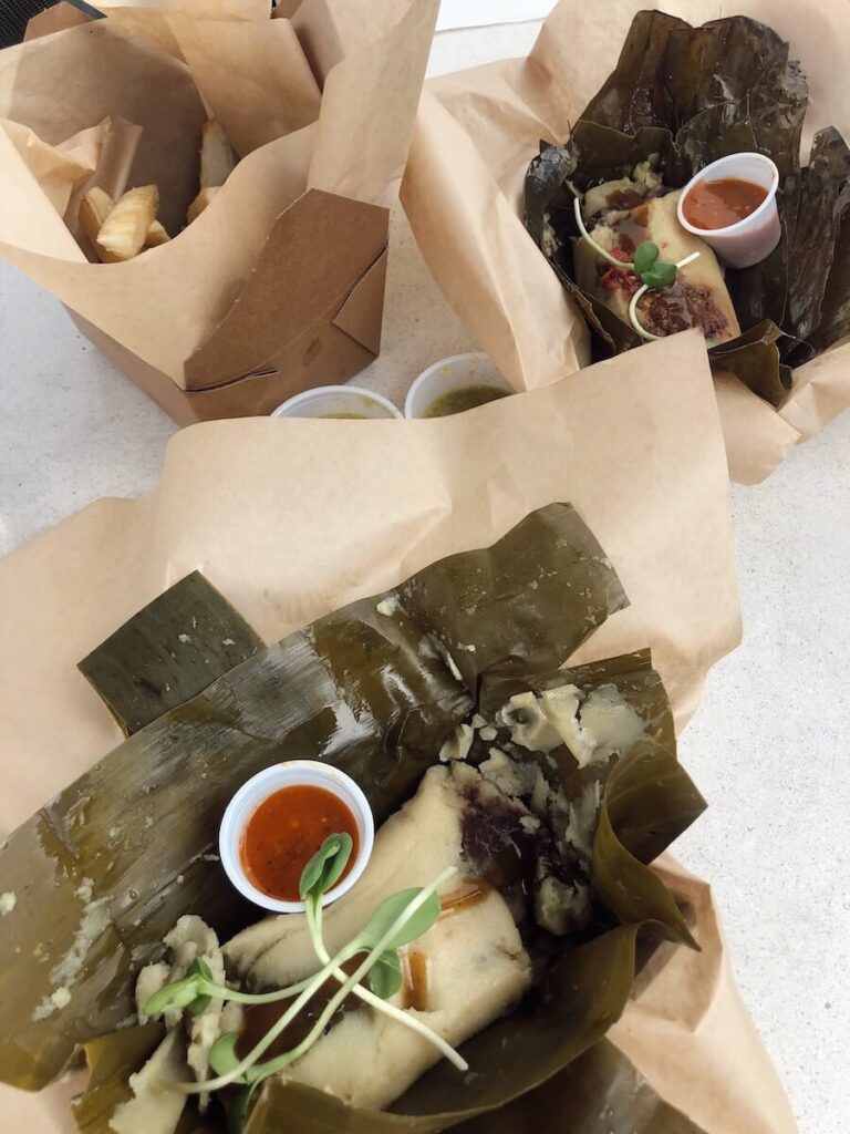 Tamales at Buen Provecho in Albuquerque