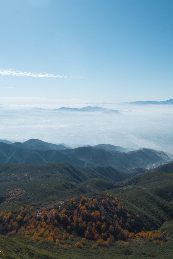 View from Rim of the World Highway