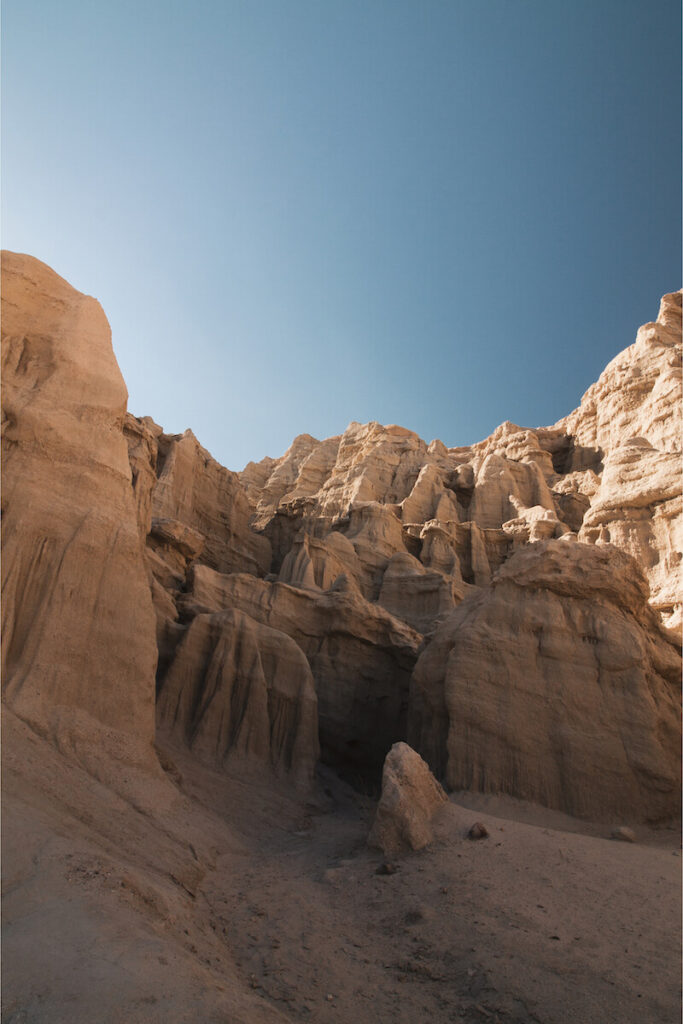 Desert Cliffs at Ricardo Campground in Red Rock Canyon State Park, California 