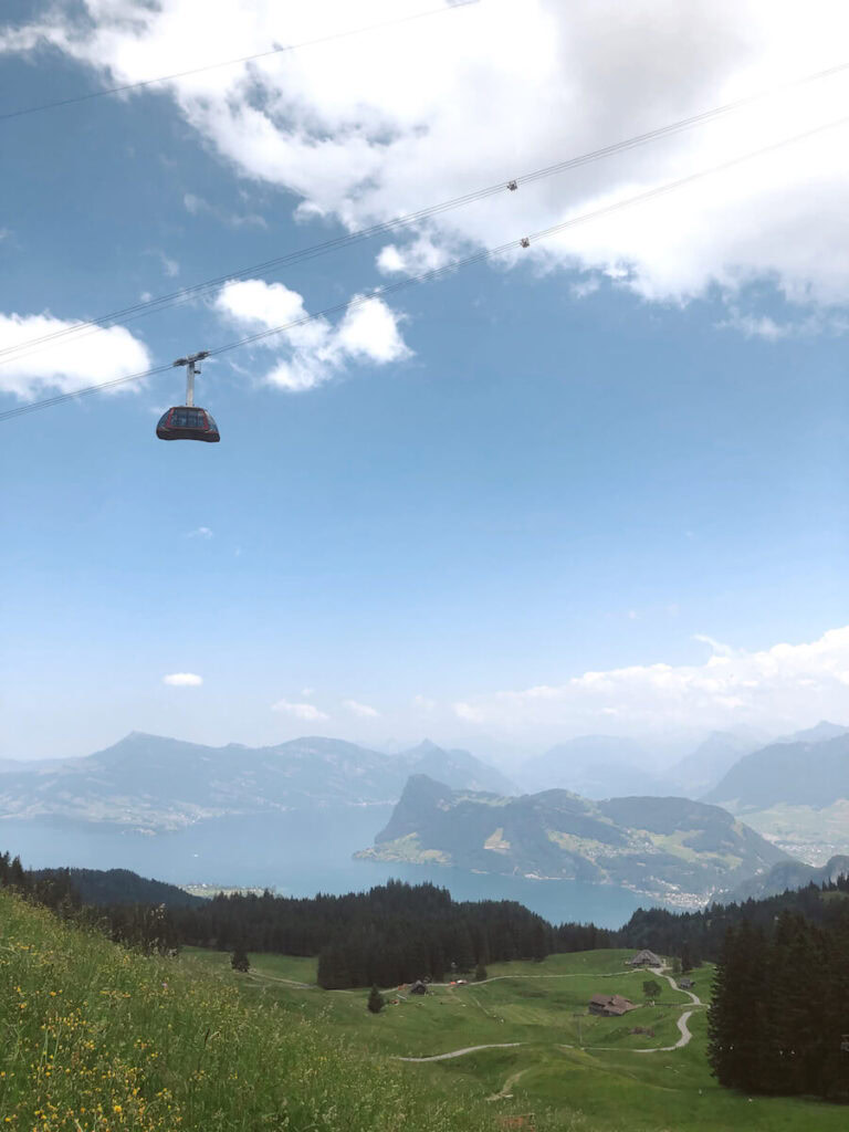 Pilatus Aerial Cableway Above Lake Lucerne | Sea to Sequoia