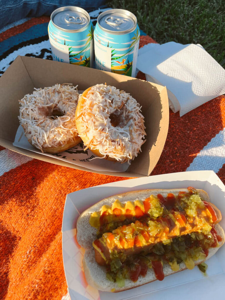 Food at Hollywood Forever Cemetery