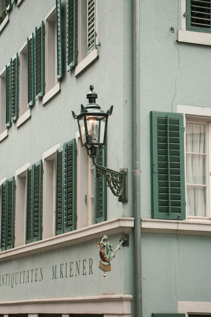 Street Lamp in Zurich