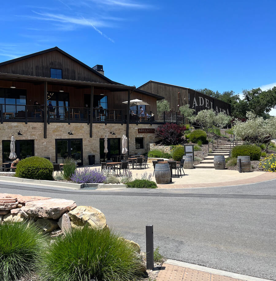 Exterior of Adelaida Winery