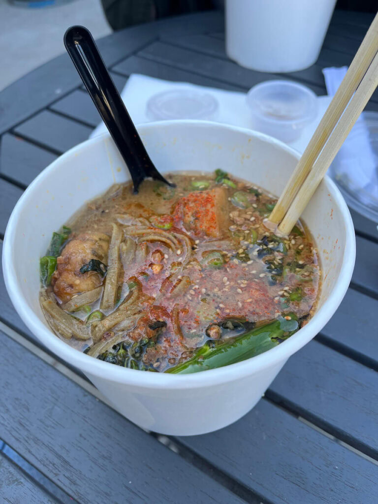 Vegetarian Ramen from Momotaro Ramen