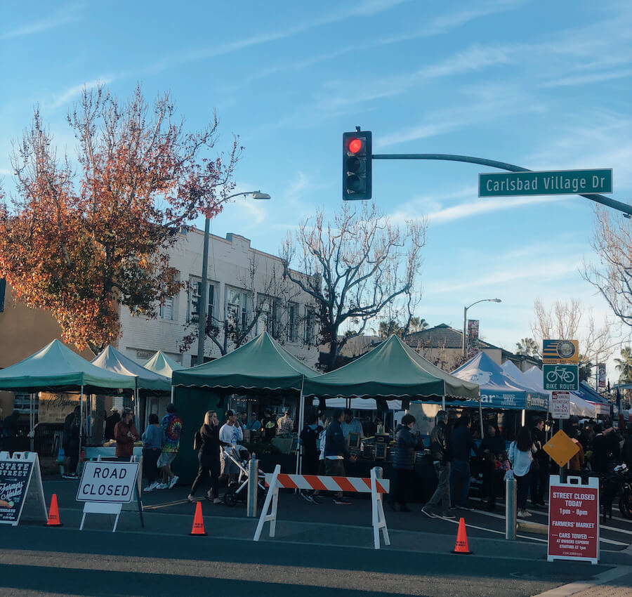 State Street Farmers Market in Carlsbad