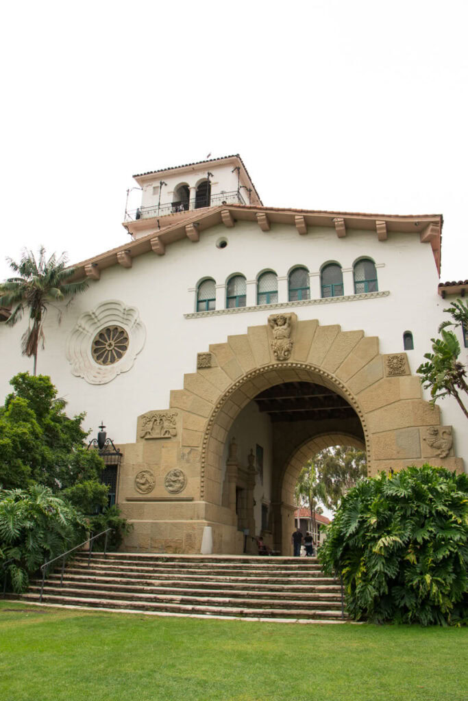 Great Arch at the Santa Barbara County Courthouse