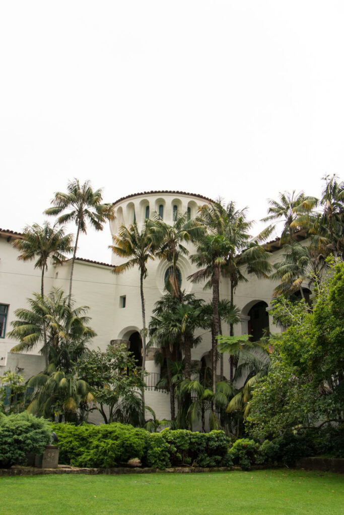 Sunken Gardens at the Santa Barbara Courthouse