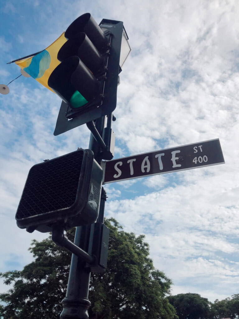 Street Sign for State Street