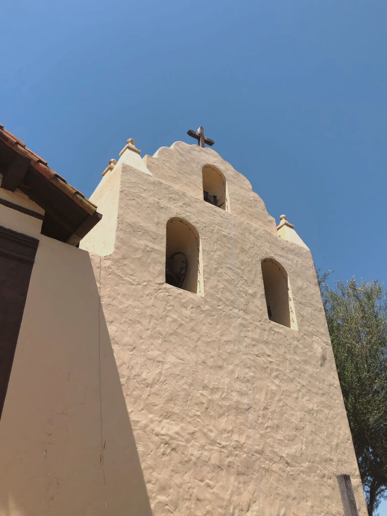 Exterior of Old Mission Santa Ines