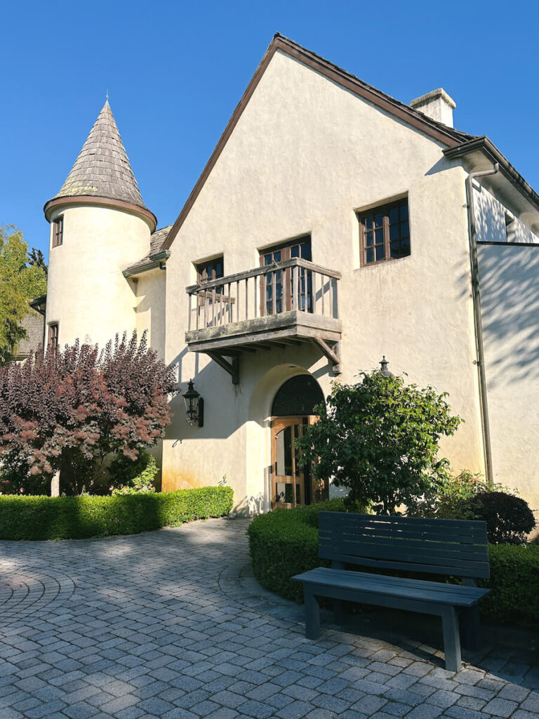 The exterior of the Folktale Winery building