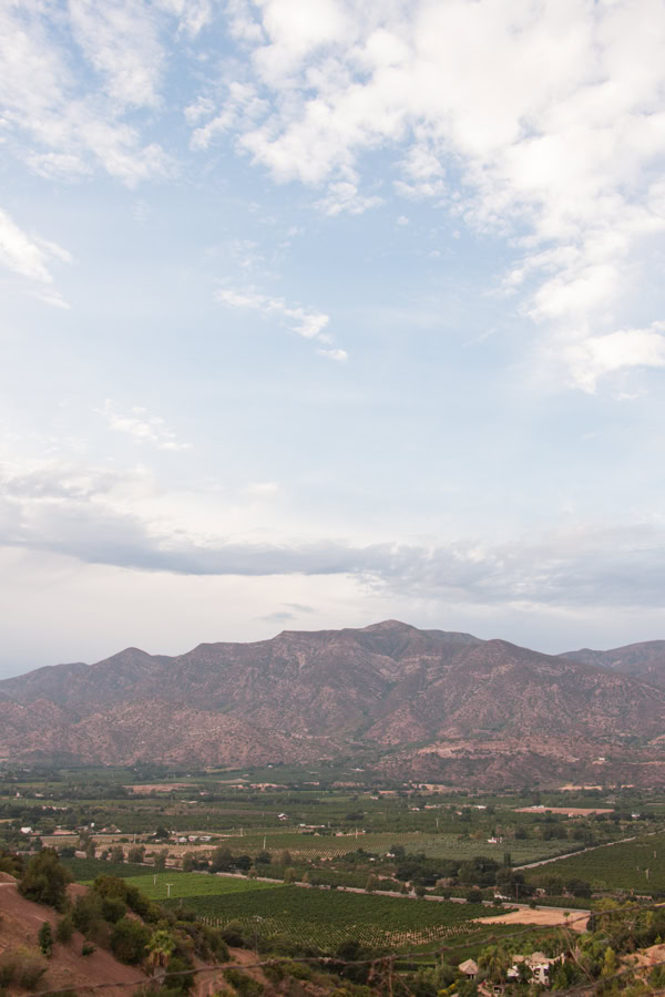 A view overlooking the Ojai Valley and Topa Mountains from the scenic point